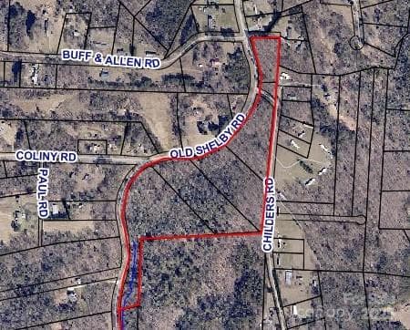 *Property lines are approx. - 0 Old Shelby Road, Hickory