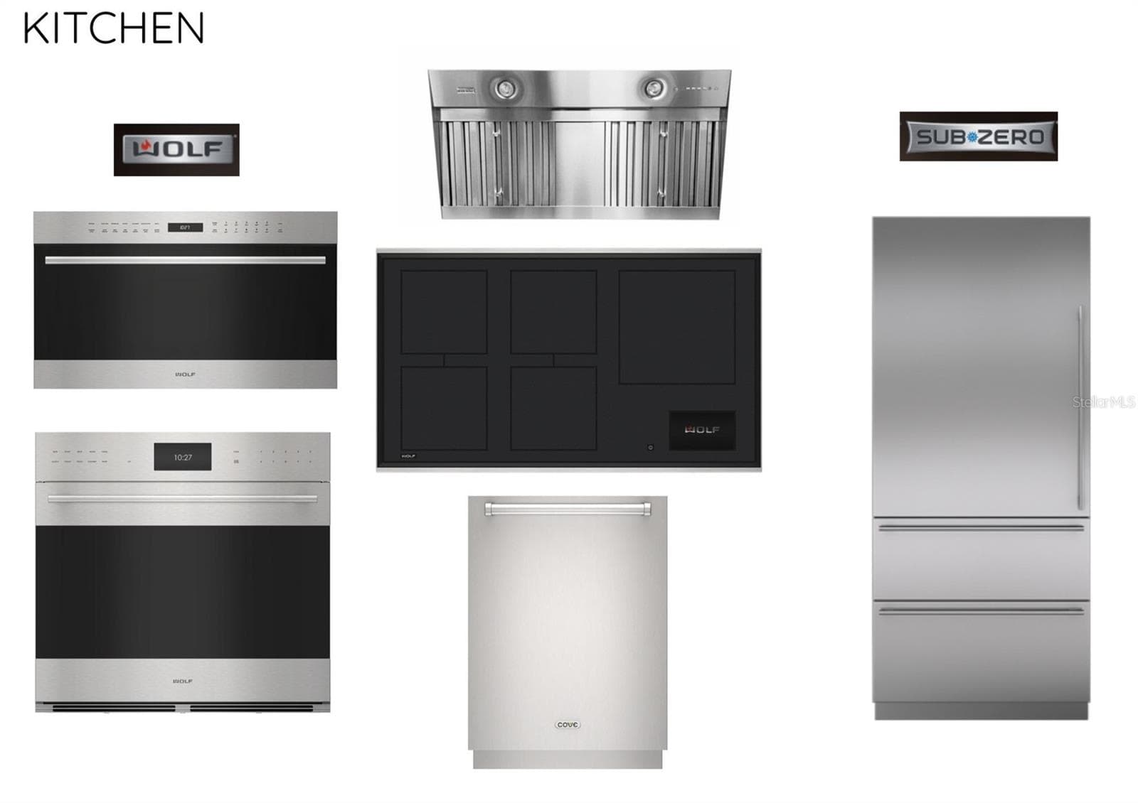 Kitchen Appliance Package. - 4903 COMMONWEALTH DR, SARASOTA