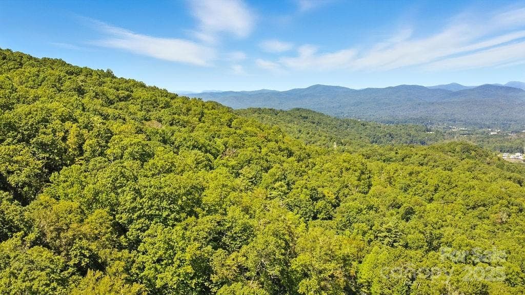 Another view of this exceptional 14.97-acre property looking west. The sunsets will be beautiful. - 11 Reserve Road, Pisgah Forest