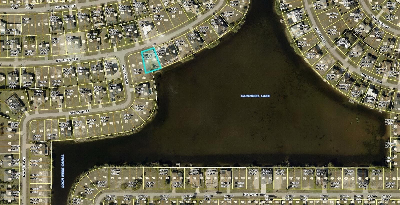 Land at 538 NW 25TH TER, CAPE CORAL, photo 3 of 9