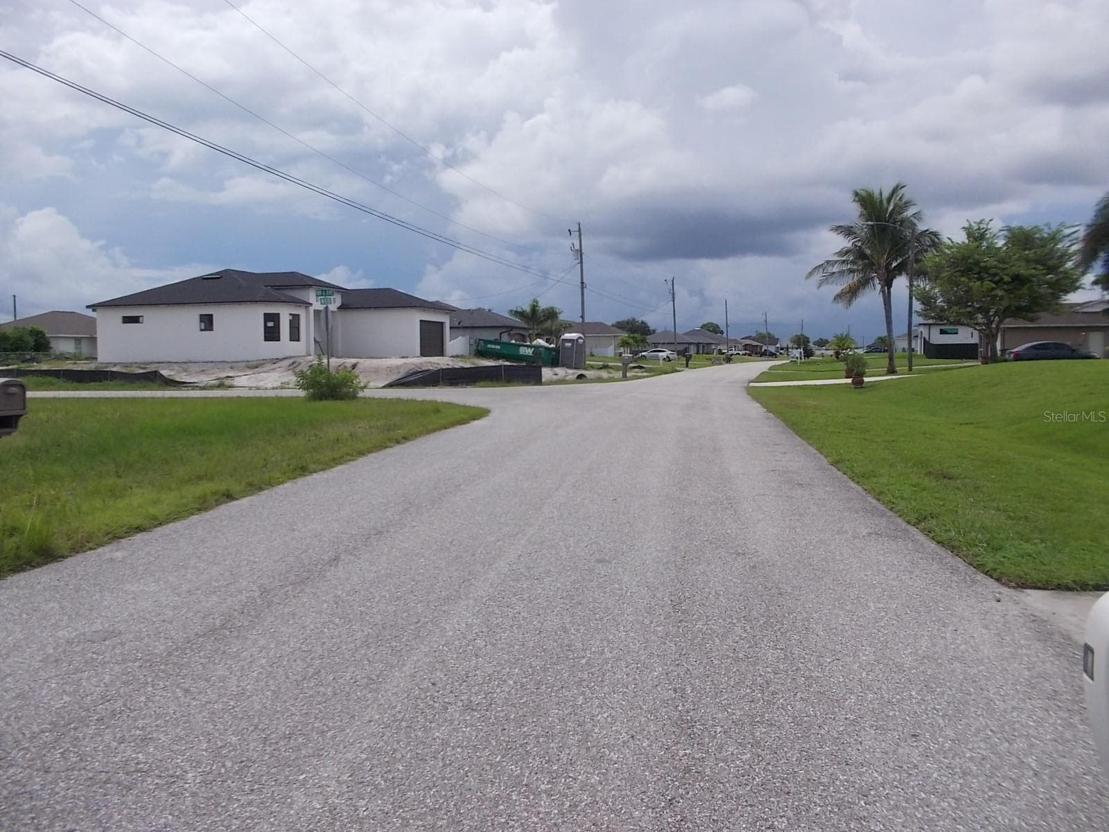 Looking West up the street - 538 NW 25TH TER, CAPE CORAL