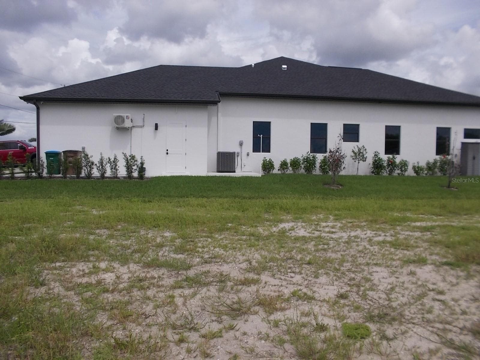 Looking East from the center of the Lot - 538 NW 25TH TER, CAPE CORAL