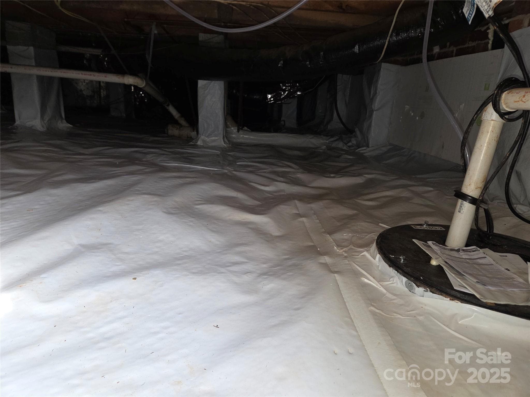 Newly Encapsulated Crawl Space - Charlotte