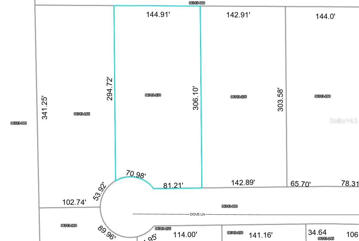 Lot 54 DOVE LN