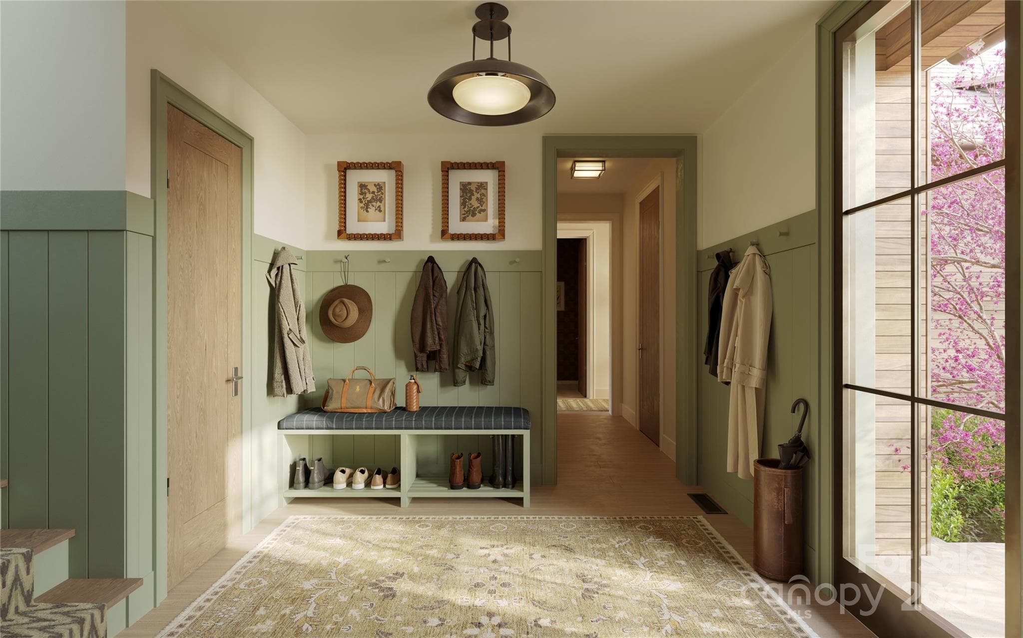 Represenation of mud room - Meadows of Dan