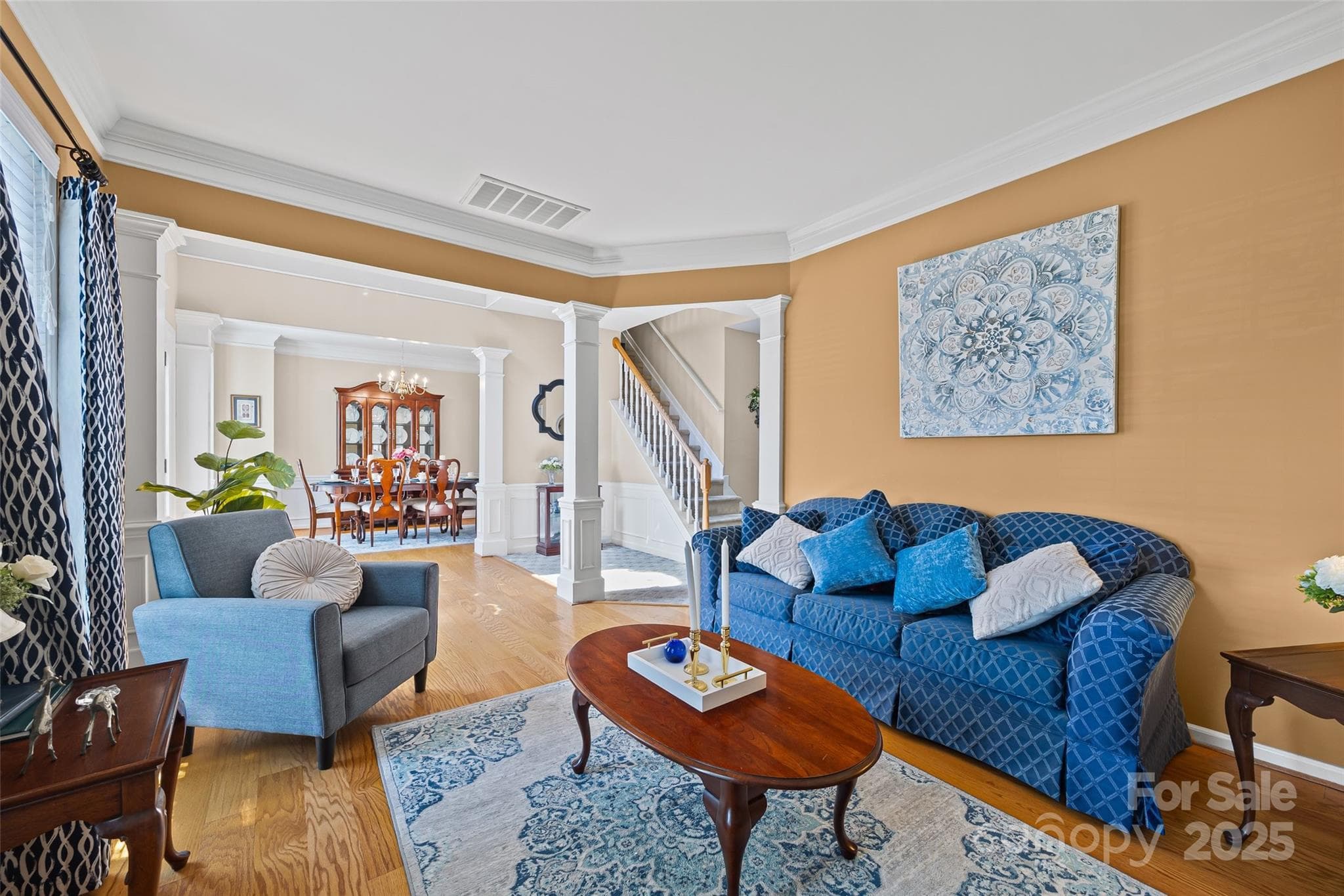 Living Room - 5899 Crimson Oak Court, Harrisburg