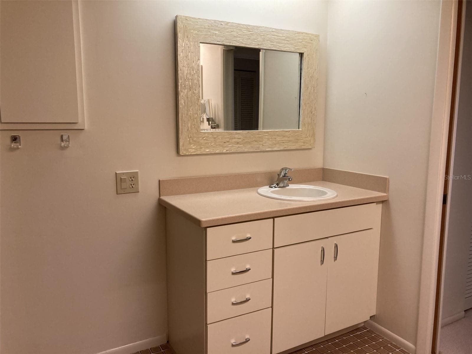 Vanity in master bath. - 3407 AVENIDA MADERA #A, BRADENTON