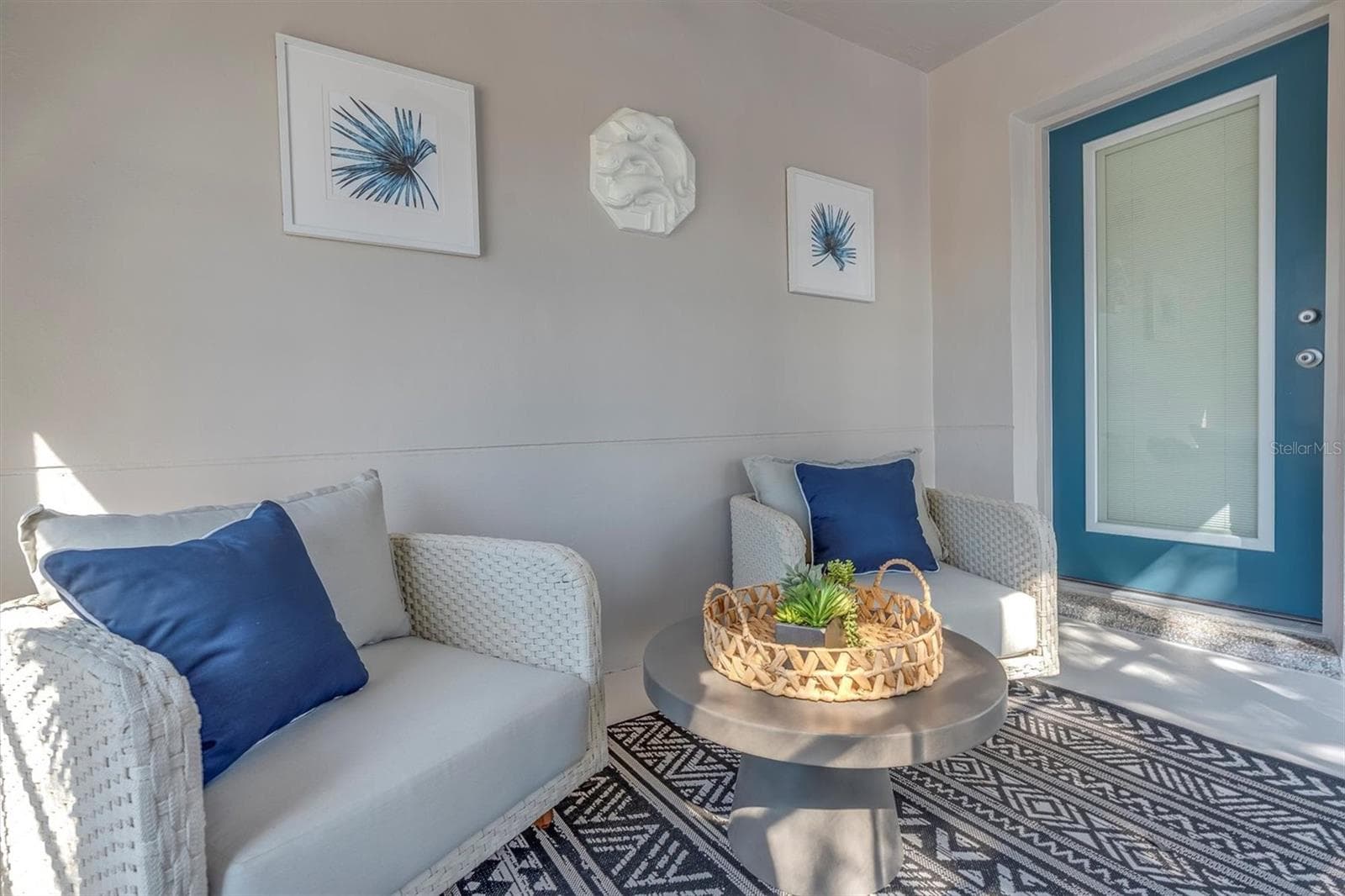Cozy Living Room - 197 LIDO DR, ST PETE BEACH