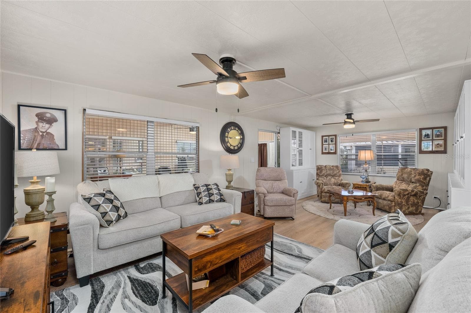 Living Room - 288 SALEM AVE #3, PALM HARBOR