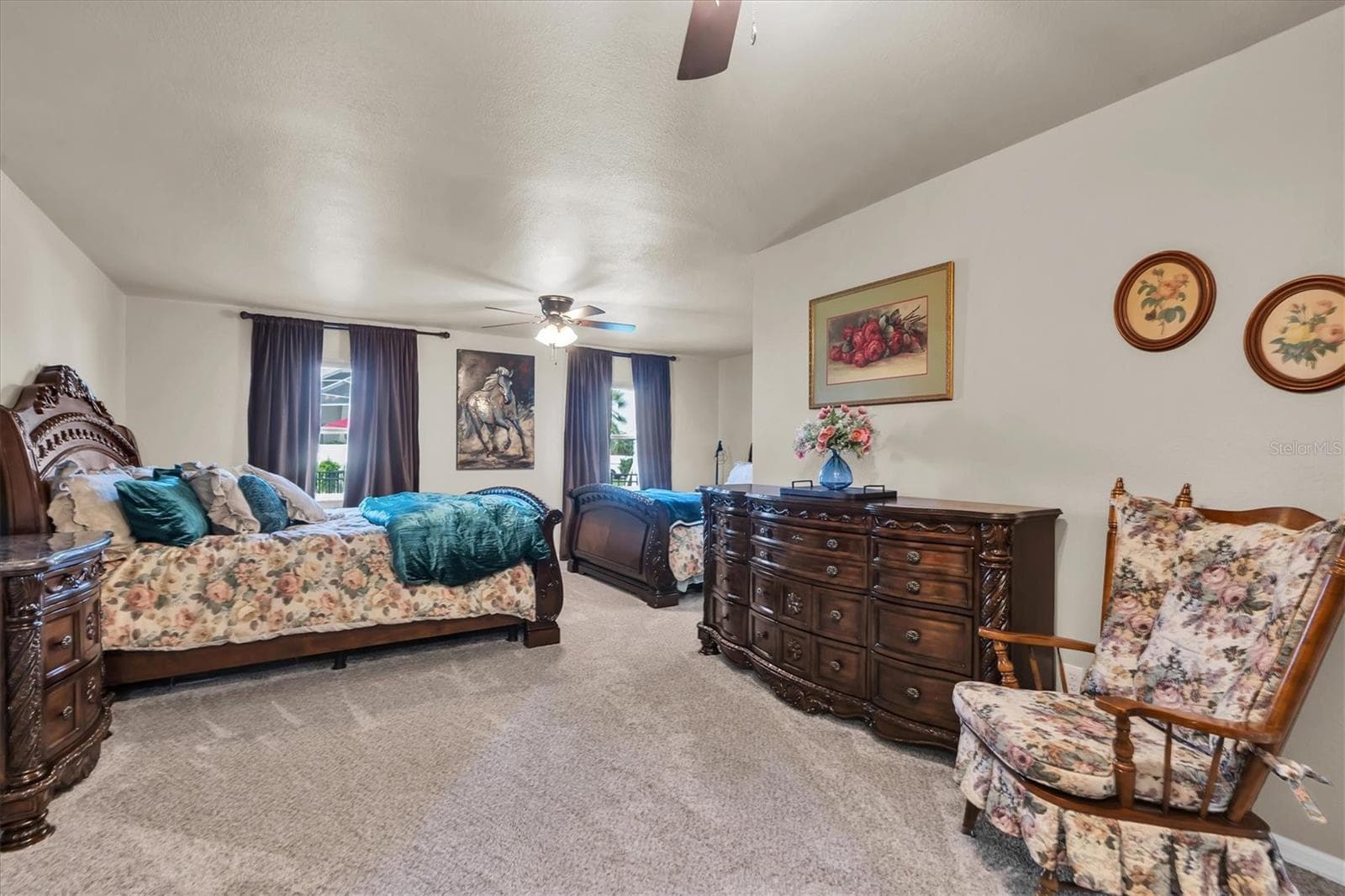 Bedroom #3 has expanded sq ftg - 301 THORN HILL PL, SUN CITY CENTER