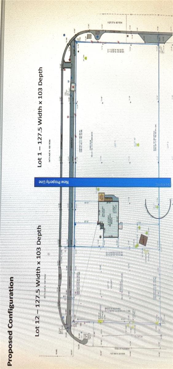 First step in replatting the lots. - 5370 71ST ST N, ST PETERSBURG