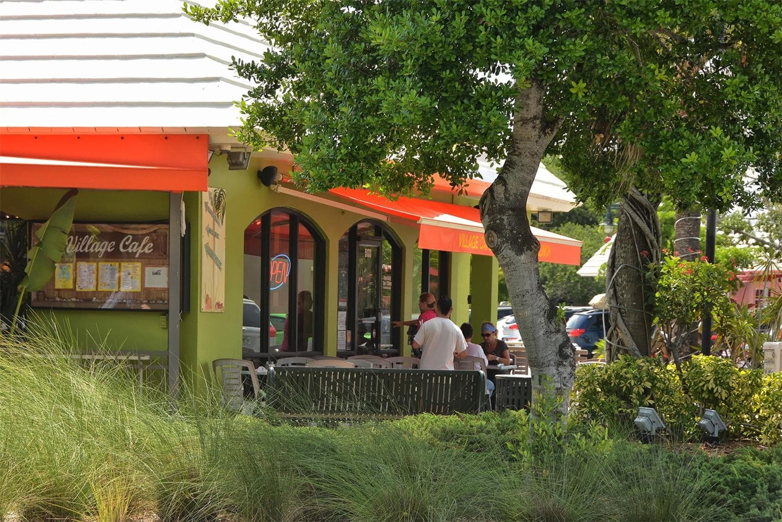 The restaurants and shops of Siesta Key Village. The Village Cafe. - 225 HOURGLASS WAY #103, SARASOTA