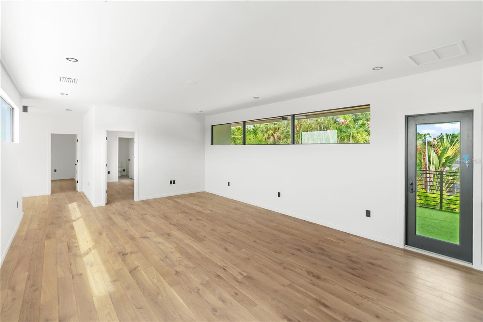 Second floor media room with access to private balcony - 1759 WALDEMERE ST, SARASOTA