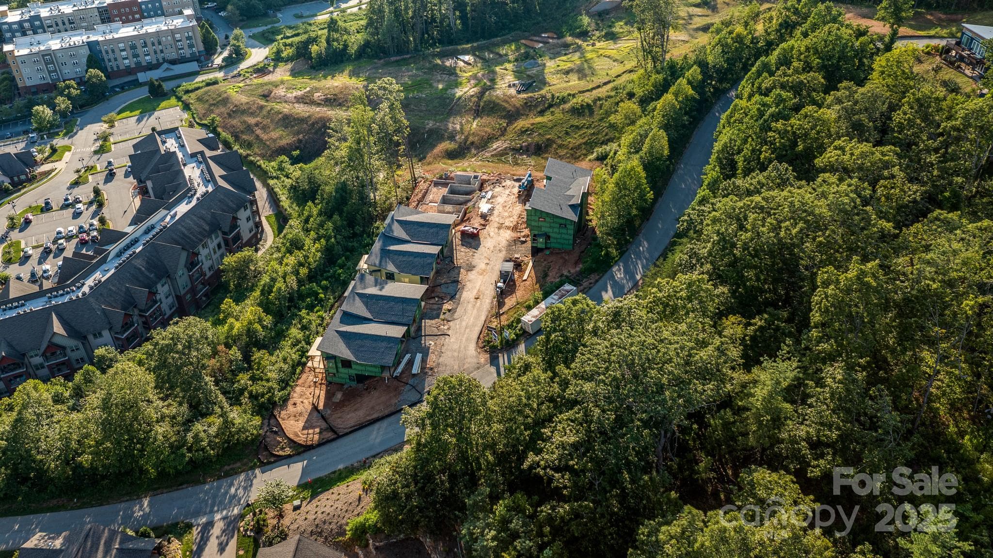 Overhead view of Reynolds Mountain Villas - 92 Senator Reynolds Road, Asheville