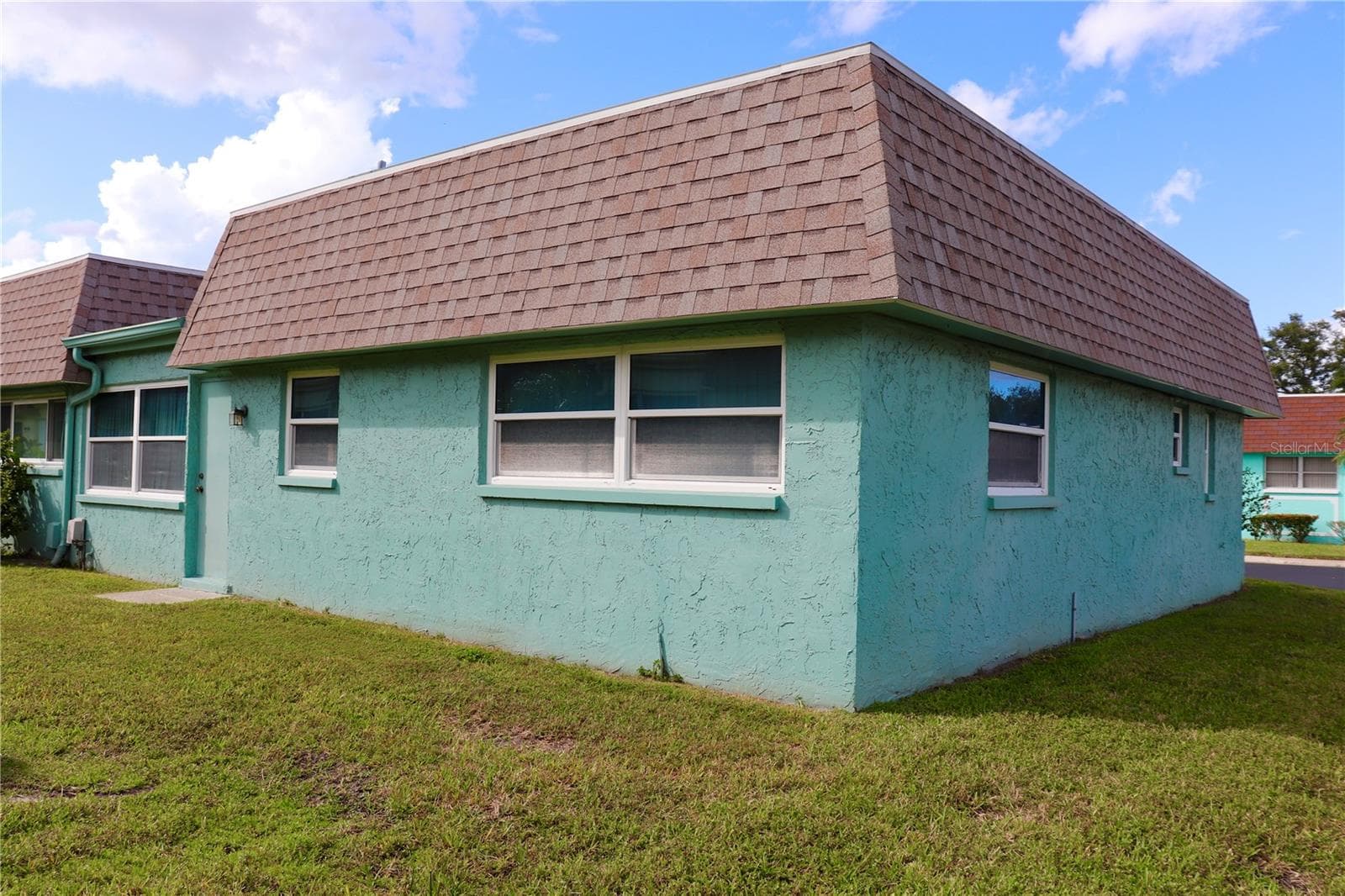 Rear of home - 6990 VERSAILLES N #6990, PINELLAS PARK