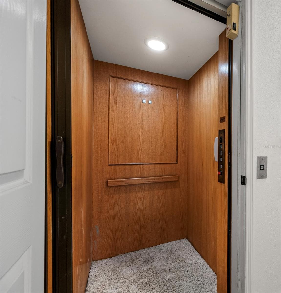 Private Elevator from Garage Level - 8575 SUNSET CT, TREASURE ISLAND