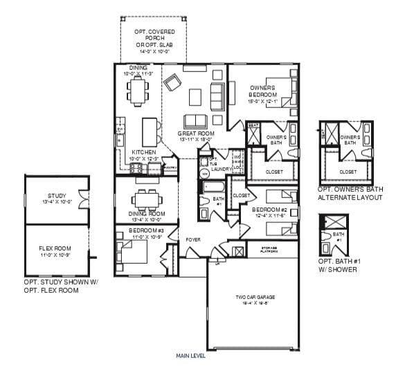 DOMINICA SPRING FLOORPLAN - 577 Nesbe Street, Lancaster