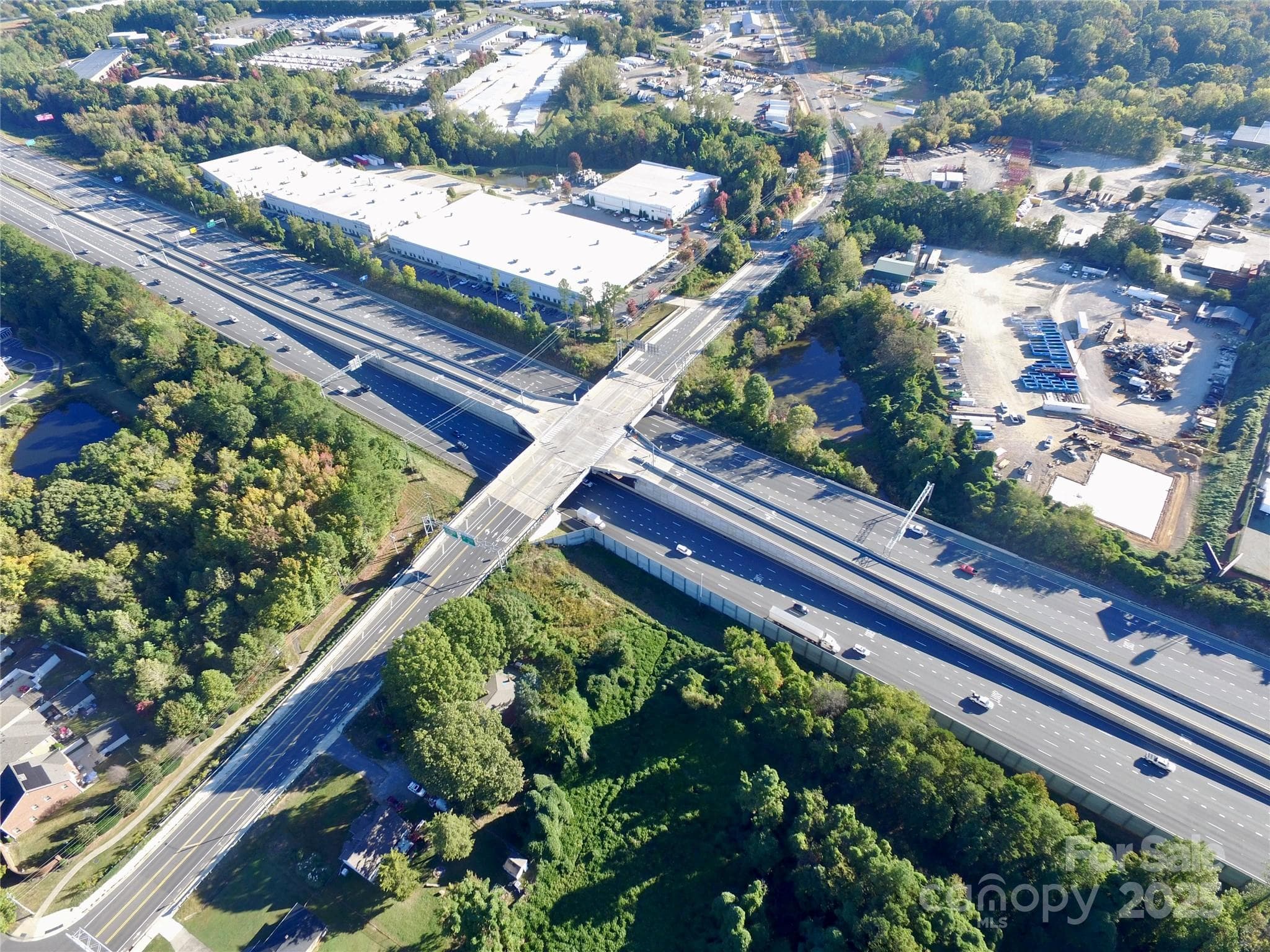Intersection Lakeview/I-77 - Charlotte