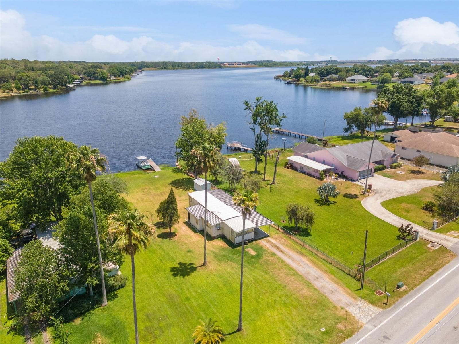 Ariel View! - 7558 BERKLEY RD, POLK CITY