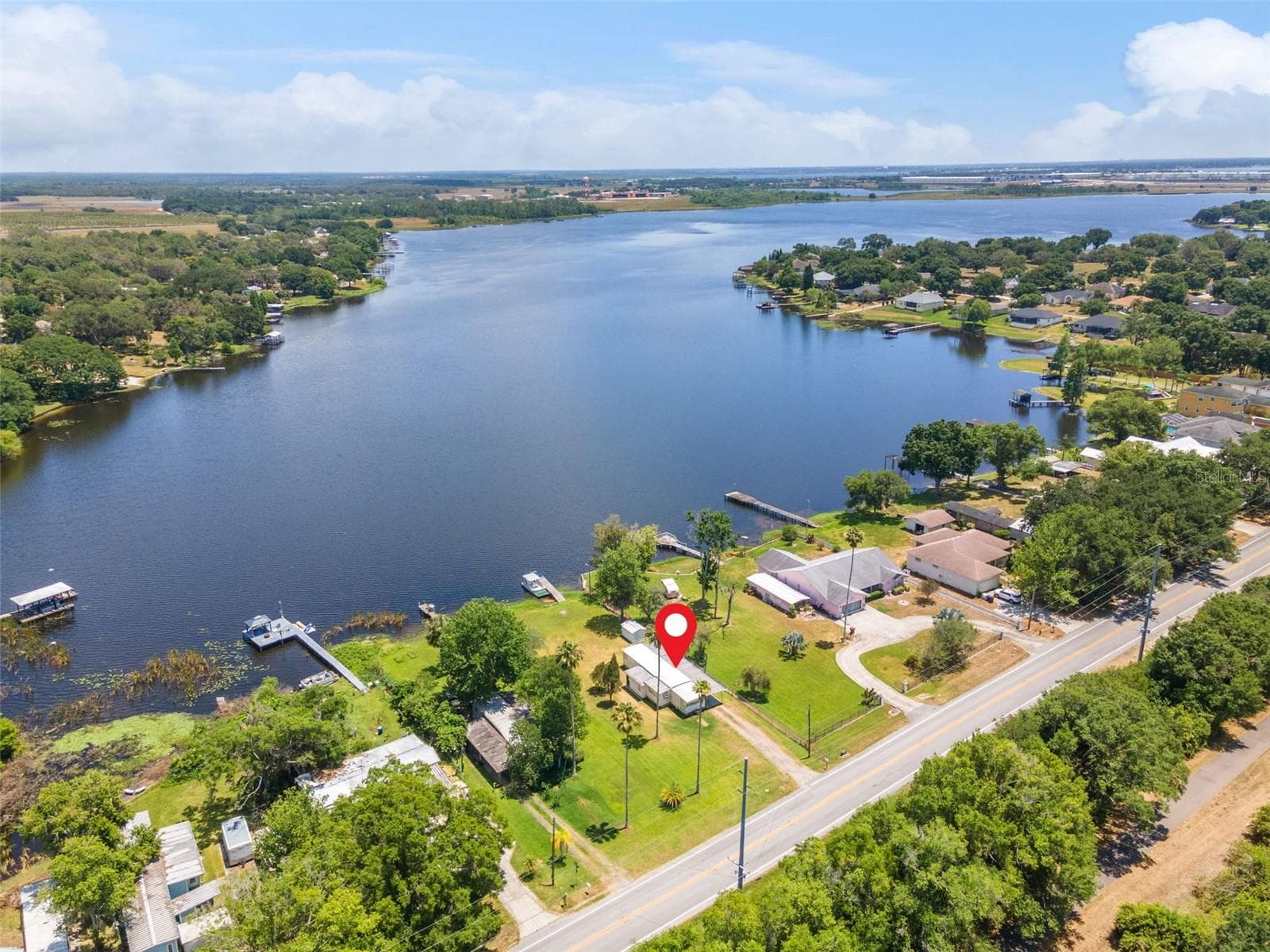 Ariel View! - 7558 BERKLEY RD, POLK CITY