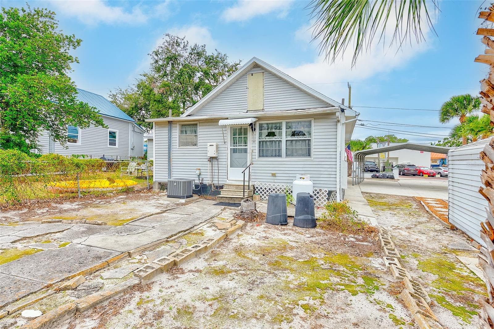 BACK EXTERIOR - 632 CROSS ST, TARPON SPRINGS