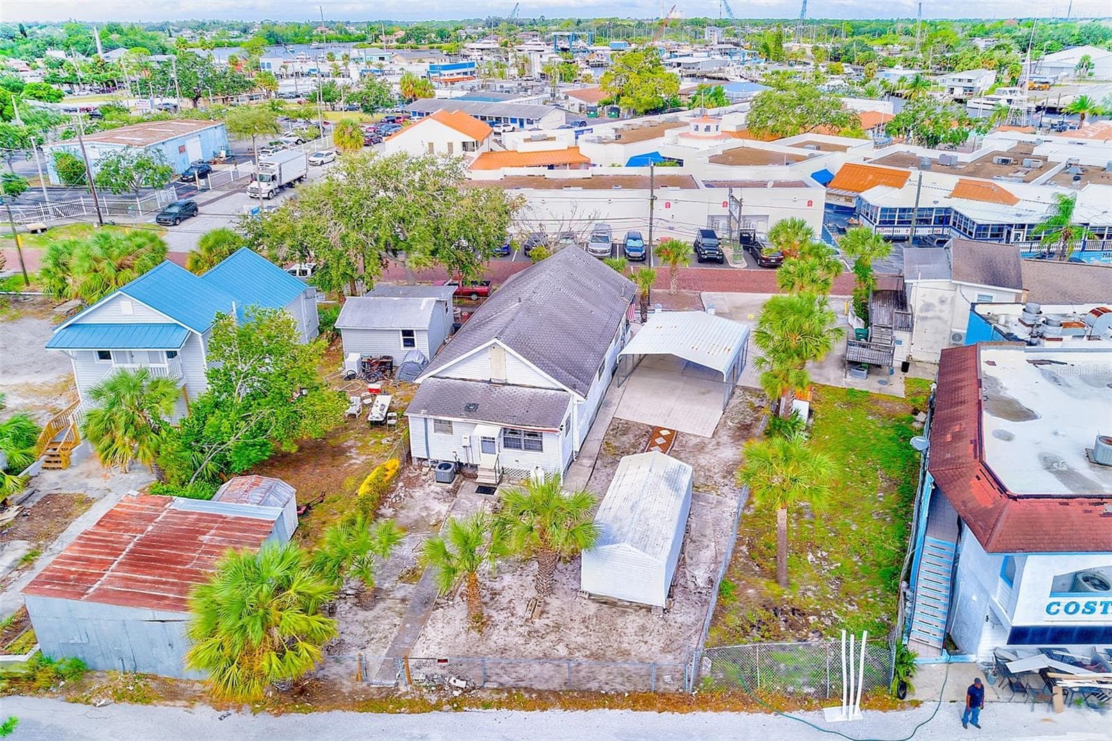 AERIAL - 632 CROSS ST, TARPON SPRINGS