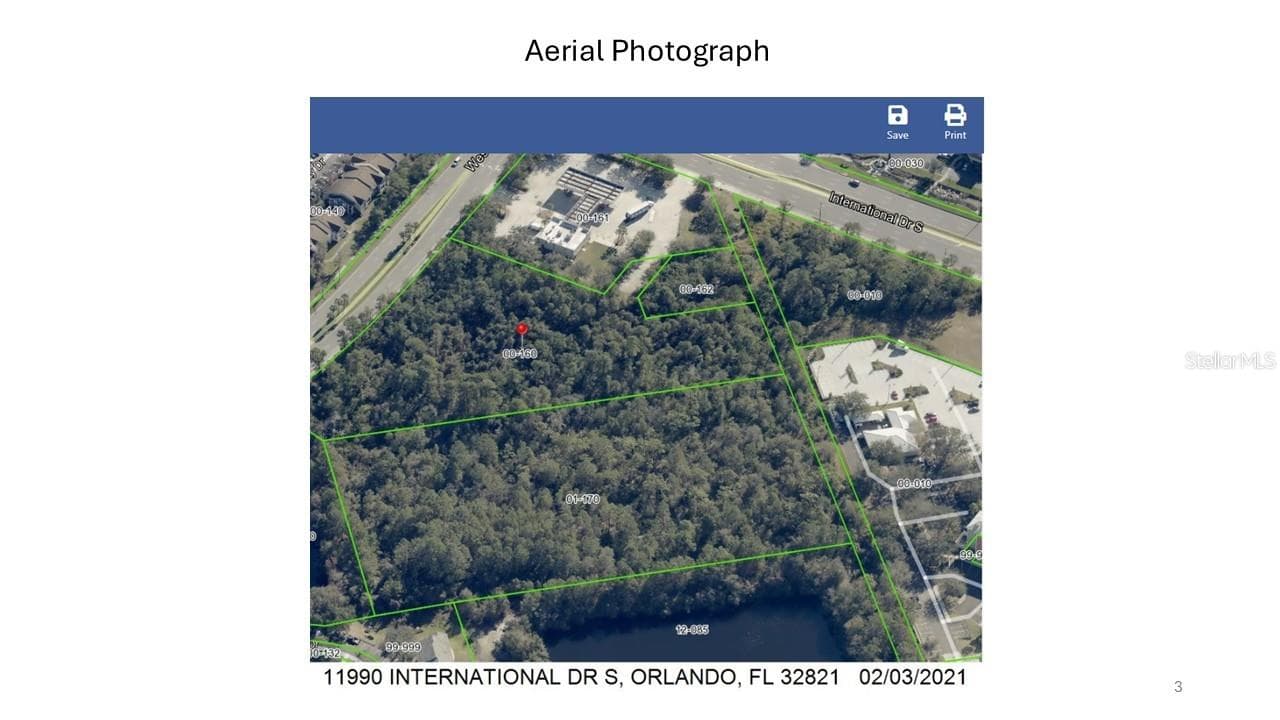 Site cotains 8.72 Acres and Is Fully Entitled to allow 103, 000 Sq. Ft of Tourist Commercial Uses - 11990 INTERNATIONAL DR, ORLANDO