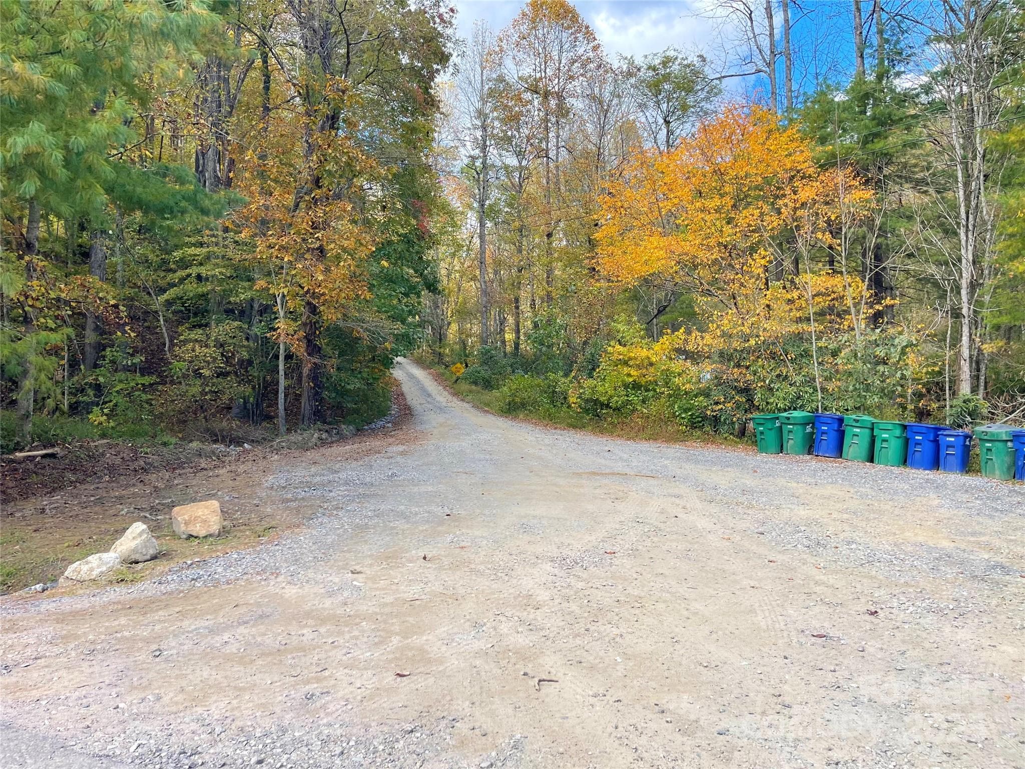 Entrance to Miller Cove Road - Black Mountain