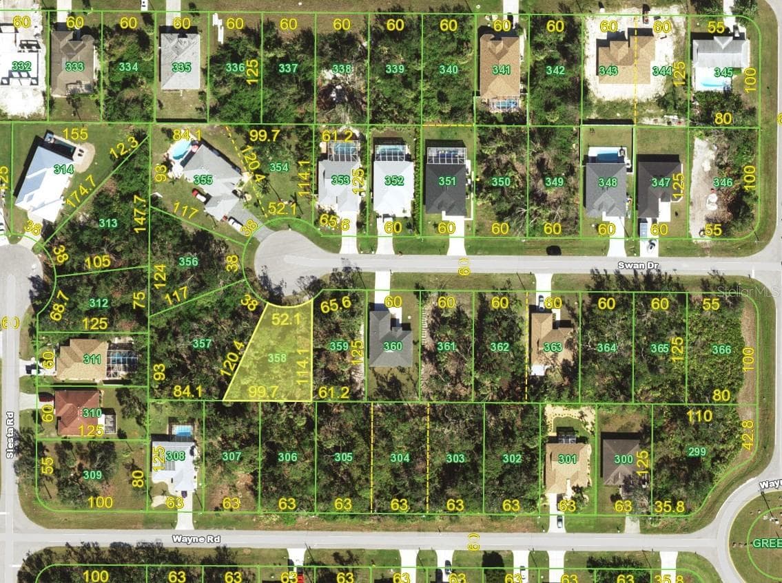Land at 105 SWAN DR, ROTONDA WEST, photo 3 of 4