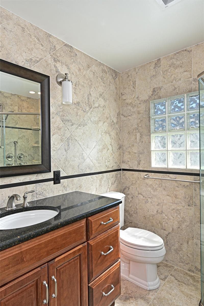 Primary Bath w/Shower - 10313 WATERBIRD WAY, BRADENTON