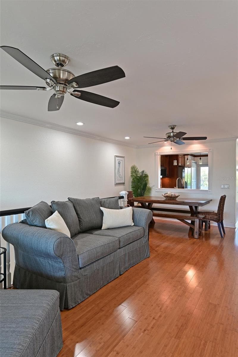 Living/Dining Rooms - Second Floor - 10313 WATERBIRD WAY, BRADENTON