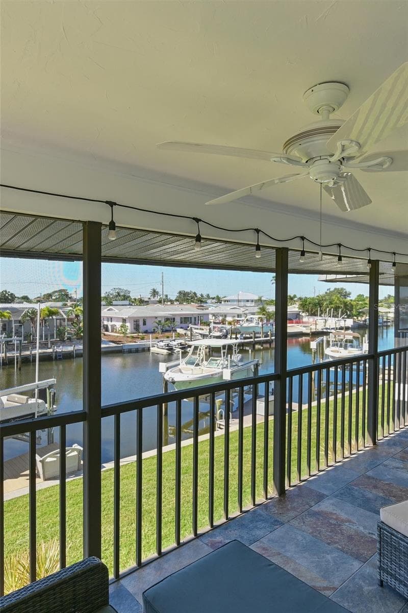 Canal View from 2nd Floor Screened Porch - 10313 WATERBIRD WAY, BRADENTON