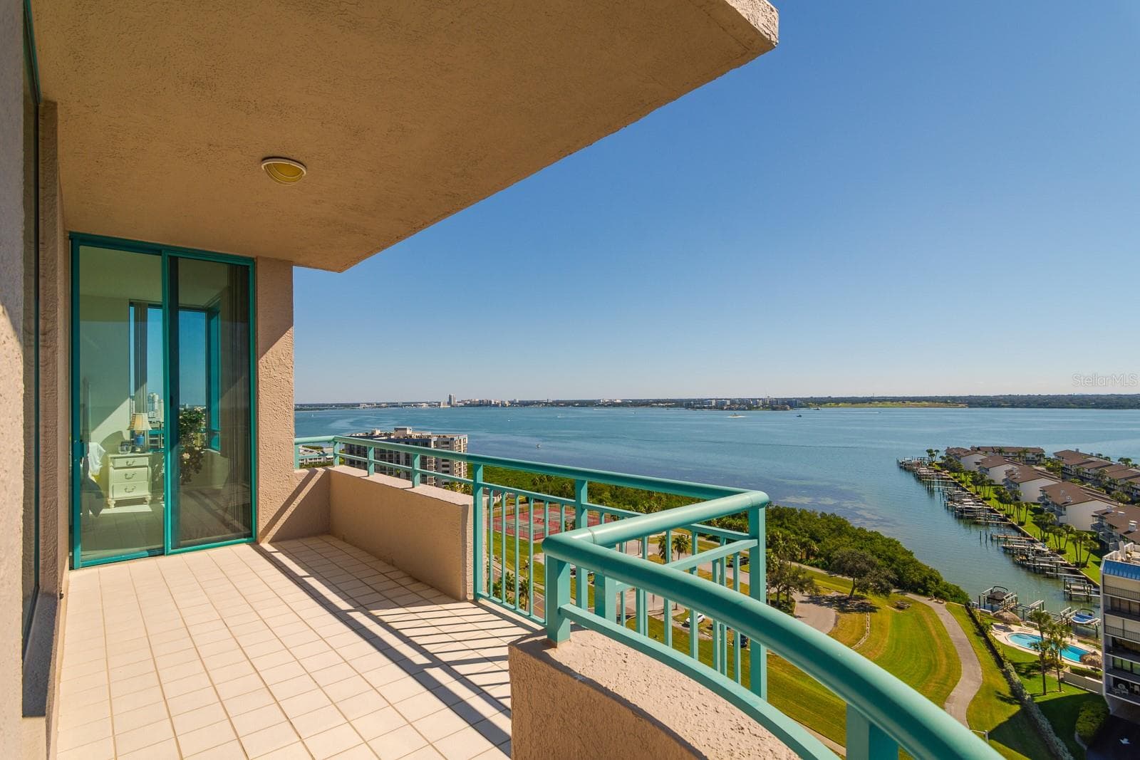 Balcony Bedroom 2/3 - 1560 GULF BLVD #1507, CLEARWATER BEACH