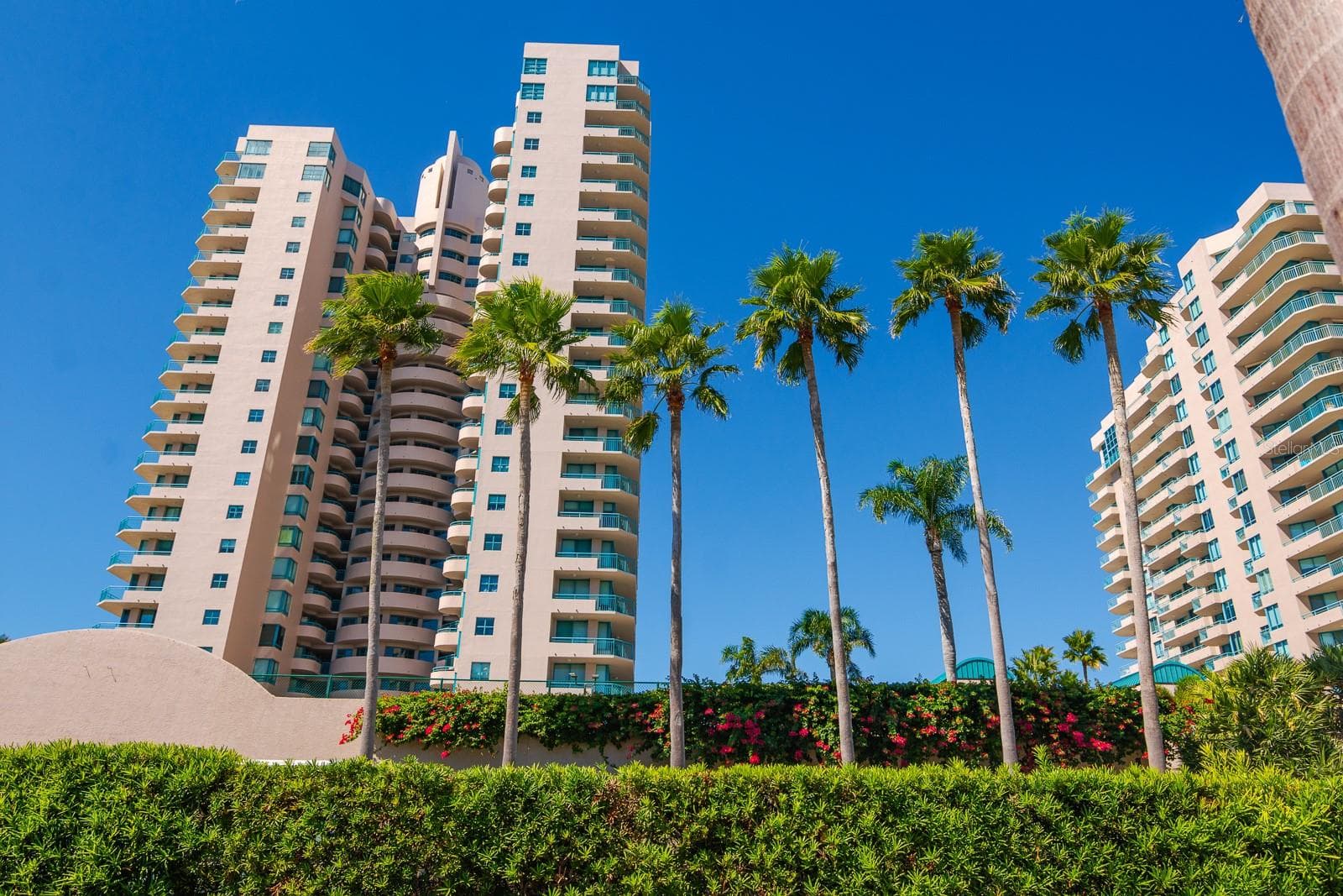 Aerial View - 1560 GULF BLVD #1507, CLEARWATER BEACH