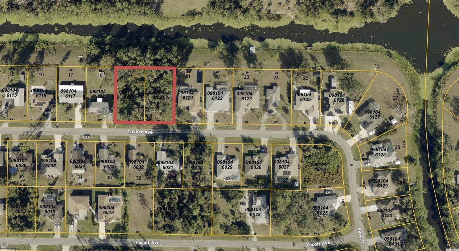 LOT 19 & LOT 20 TUSKET AVE