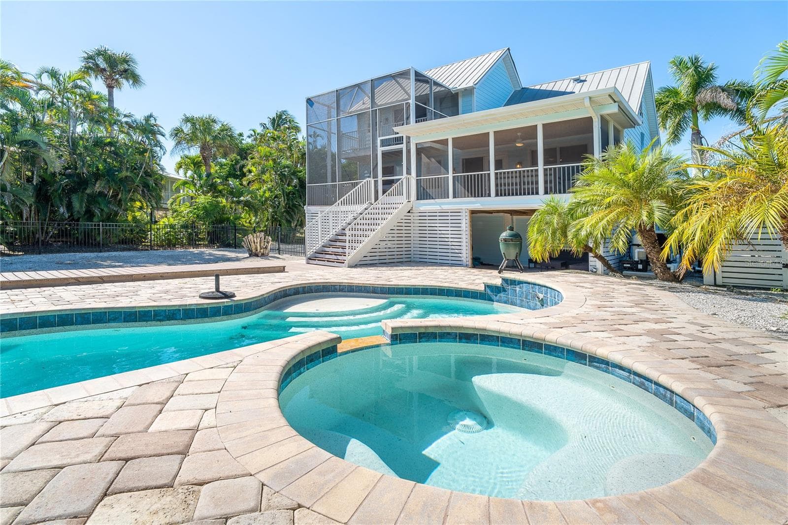 Pool and Spa. - 260 KETTLE HARBOR DR, PLACIDA