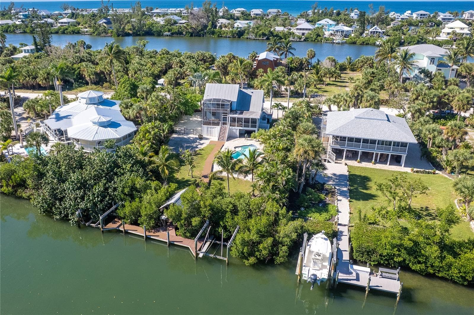 Aerial View. - 260 KETTLE HARBOR DR, PLACIDA