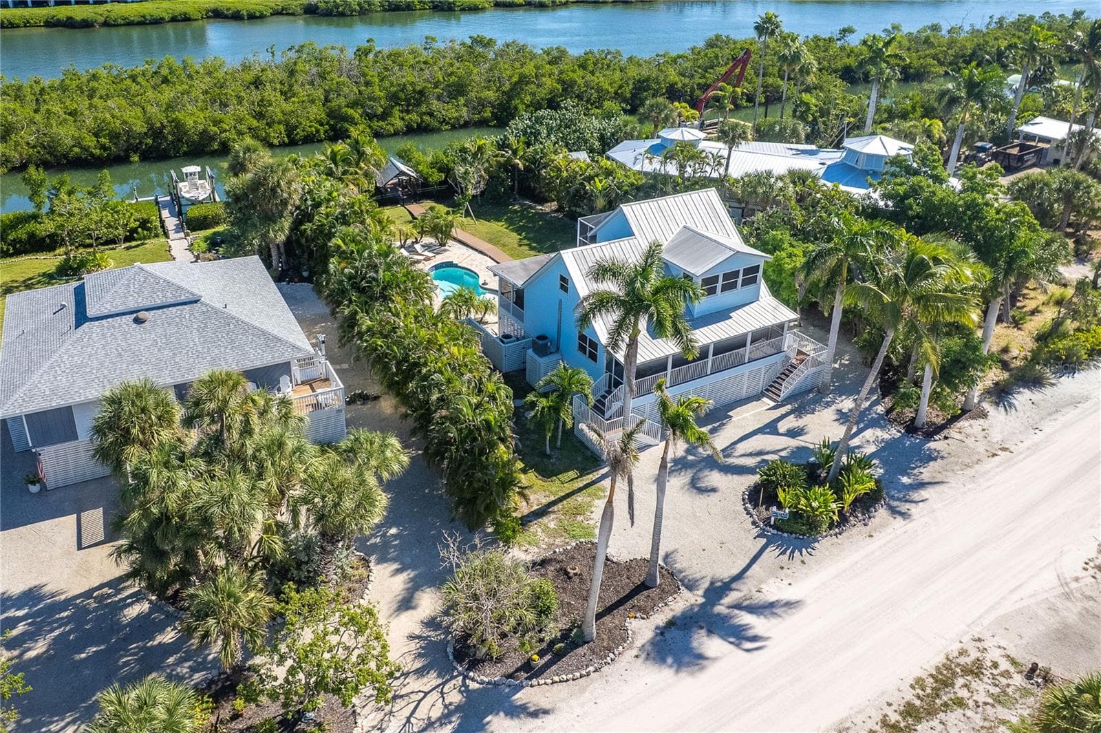 Aerial View. - 260 KETTLE HARBOR DR, PLACIDA