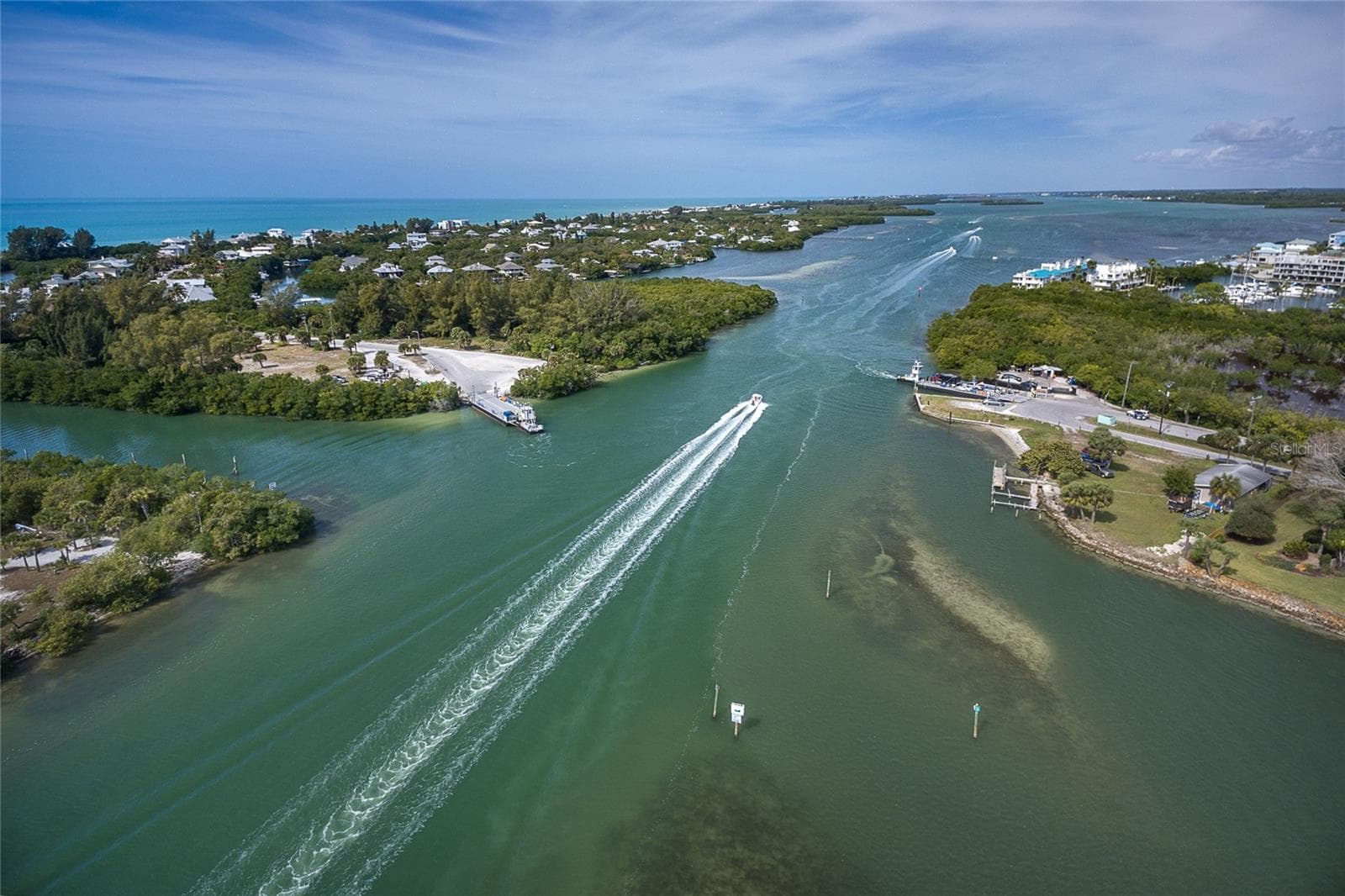 Aerial View of Ferry Landings. - 260 KETTLE HARBOR DR, PLACIDA