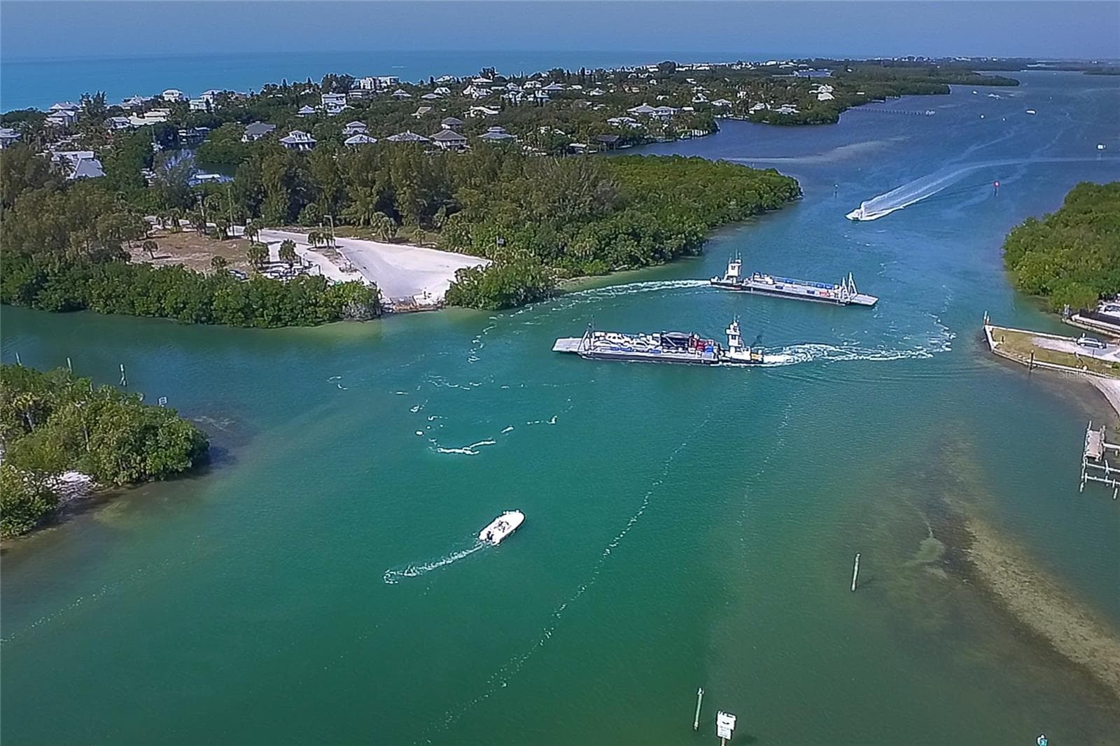 Aerial View of Ferry Landings. - 260 KETTLE HARBOR DR, PLACIDA