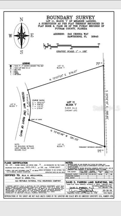 Land at 240 CESSNA WAY, HAWTHORNE, photo 18 of 18