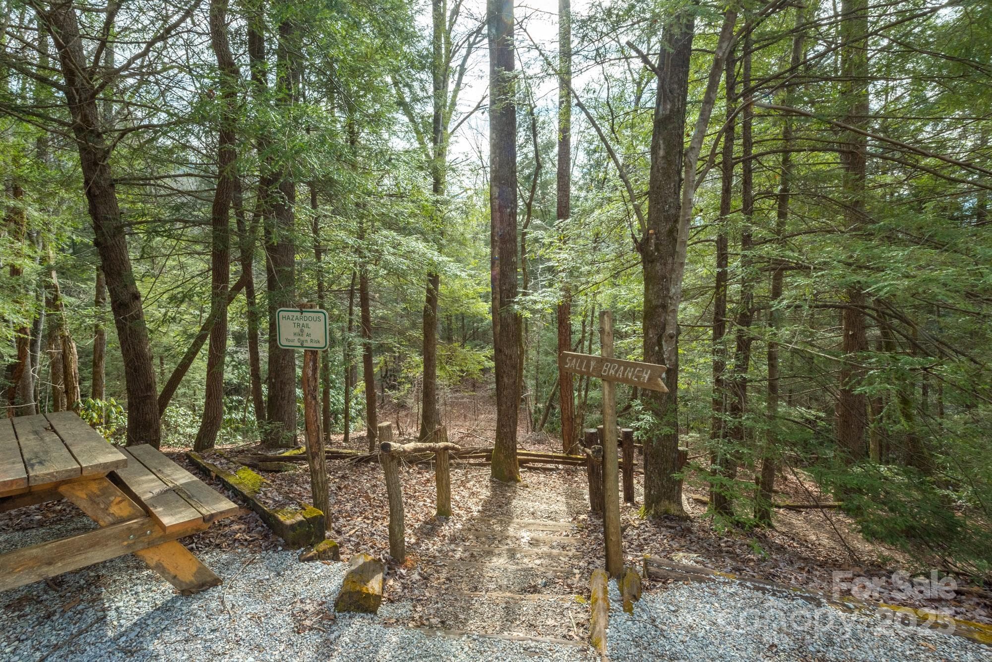 Trail to Waterfalls - Old Fort