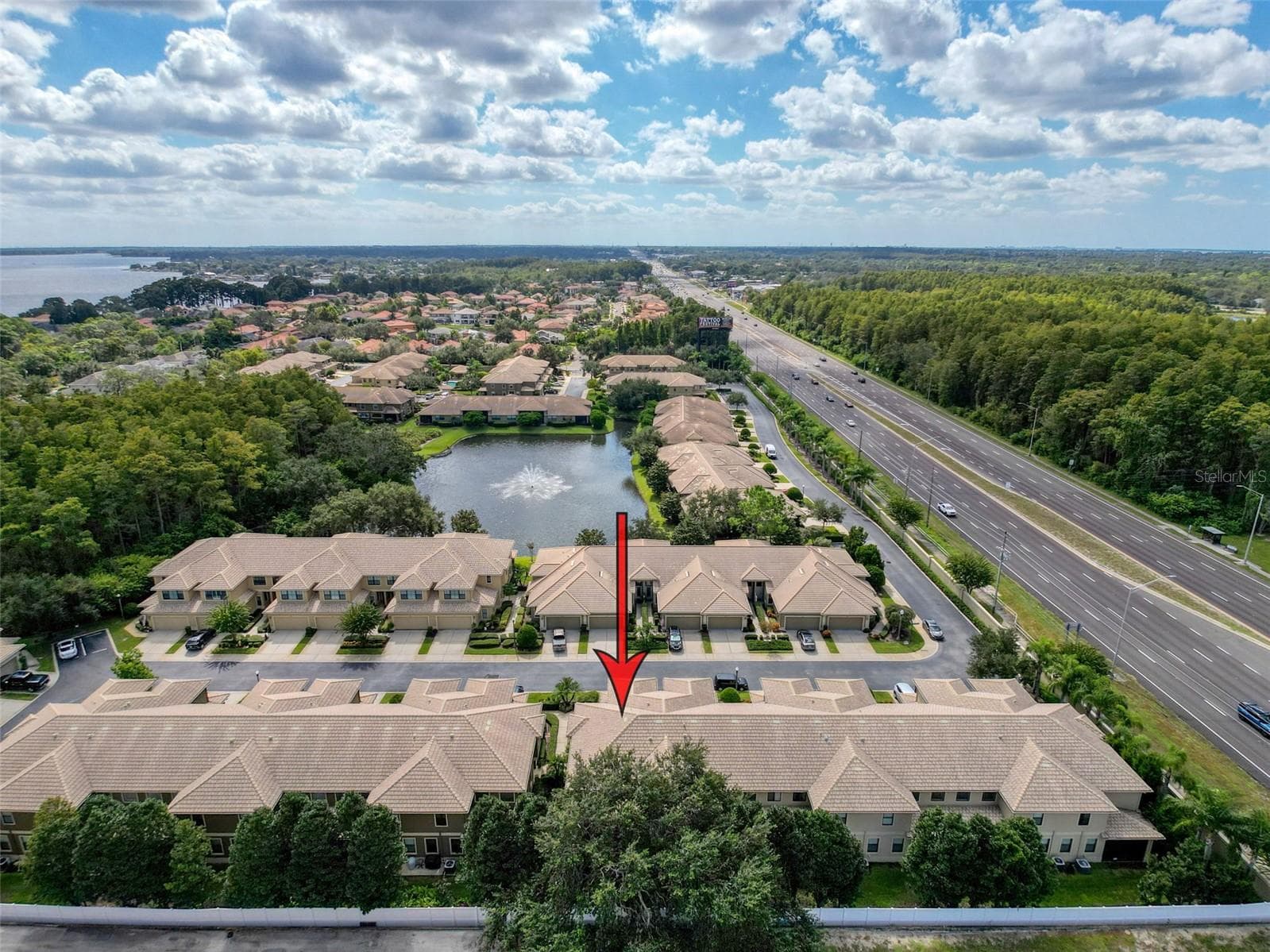Aerial view of 2539 Silverback Ct, Palm Harbor FL 34684 - 2539 SILVERBACK CT, PALM HARBOR