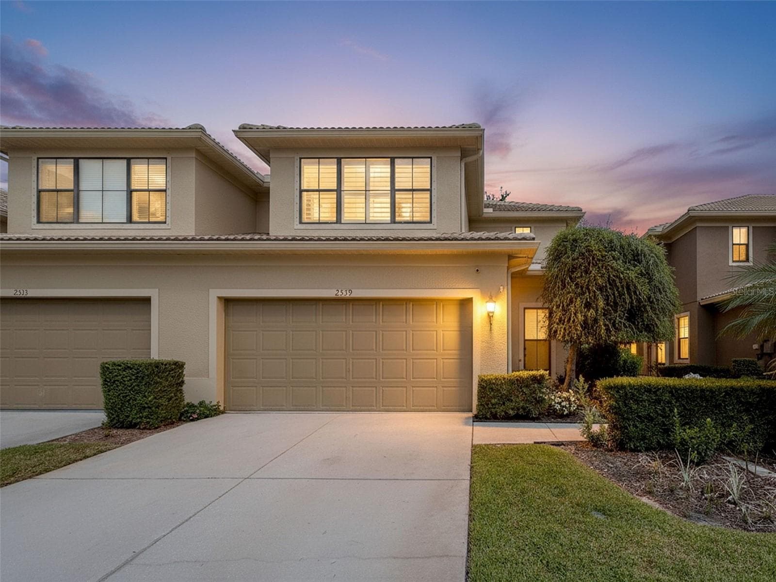 Front of the property - 2539 SILVERBACK CT, PALM HARBOR