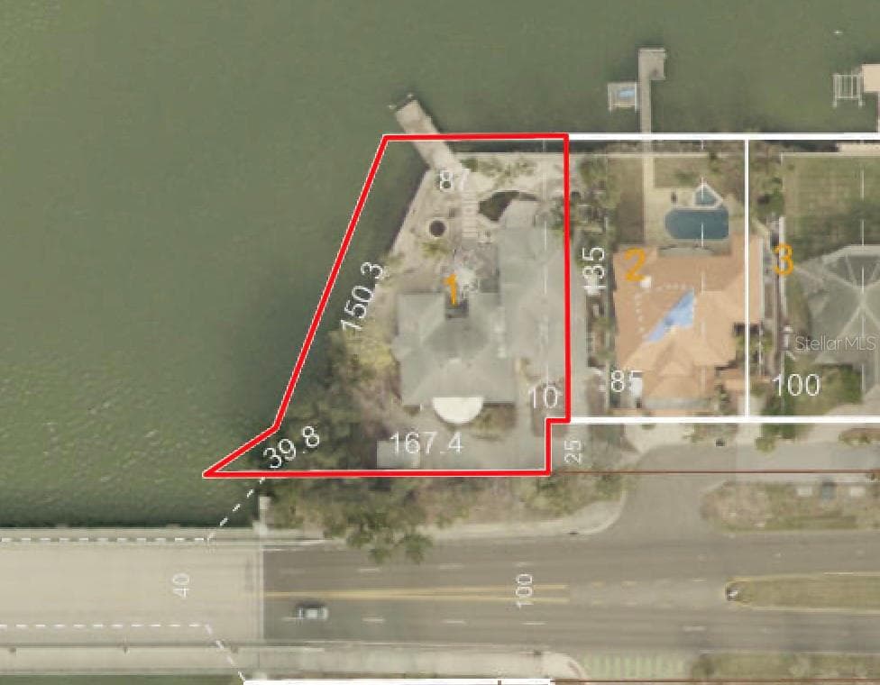 Combine 1 and 2 paradise Lane for an extraordinary Estate or Family Compound - 1 PARADISE LN, TREASURE ISLAND