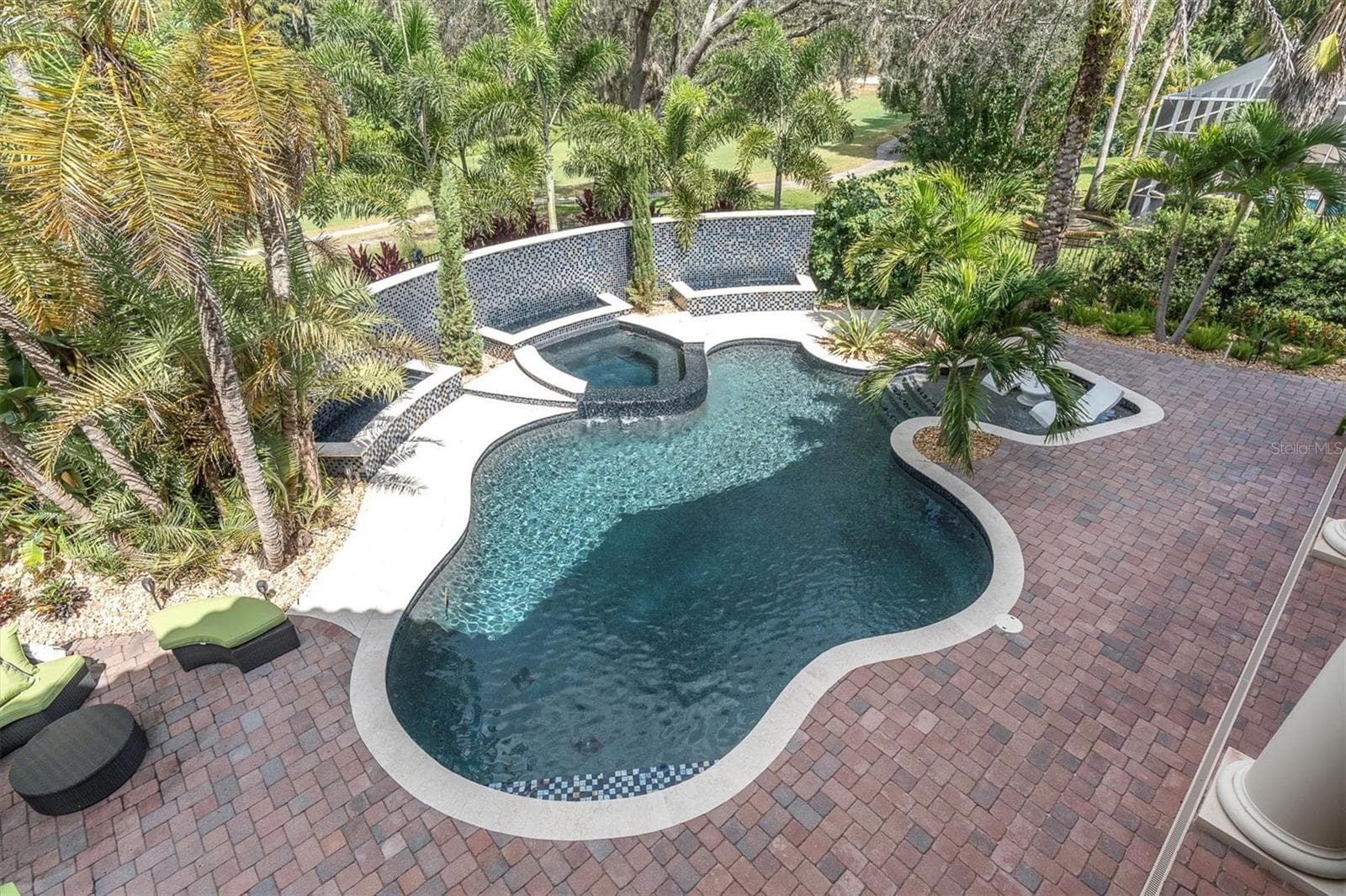 Newly renovated salt water pool/spa - 2861 ROEHAMPTON CLOSE, TARPON SPRINGS