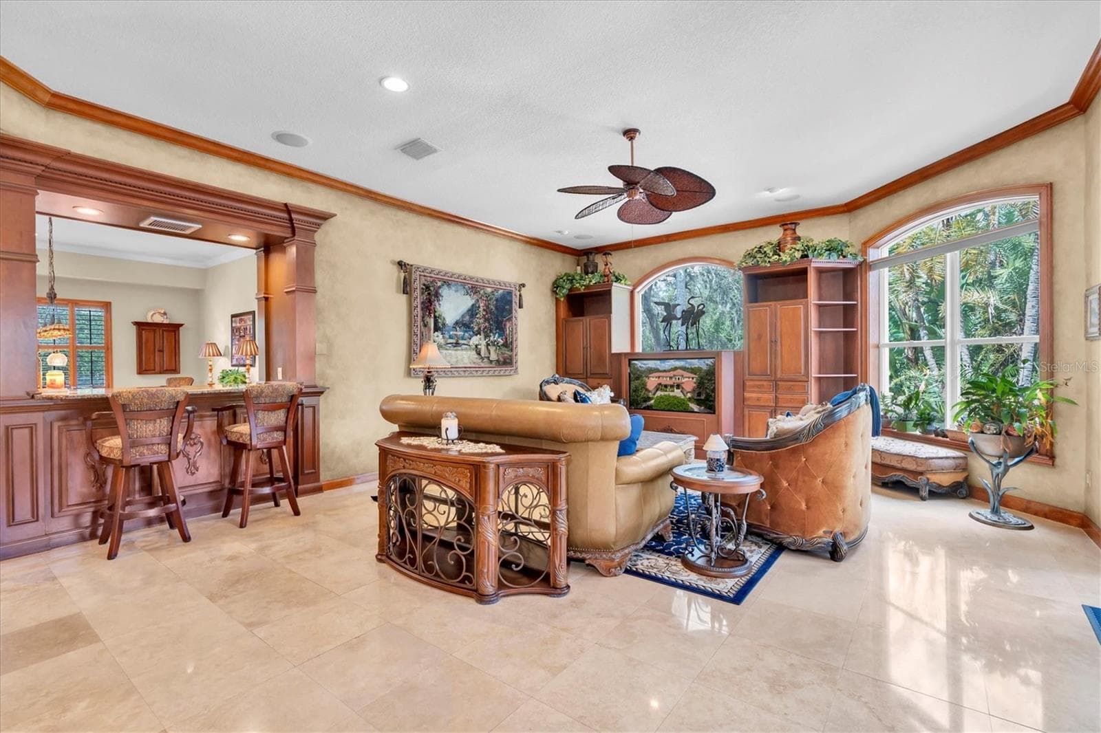 Living Room - 2861 ROEHAMPTON CLOSE, TARPON SPRINGS