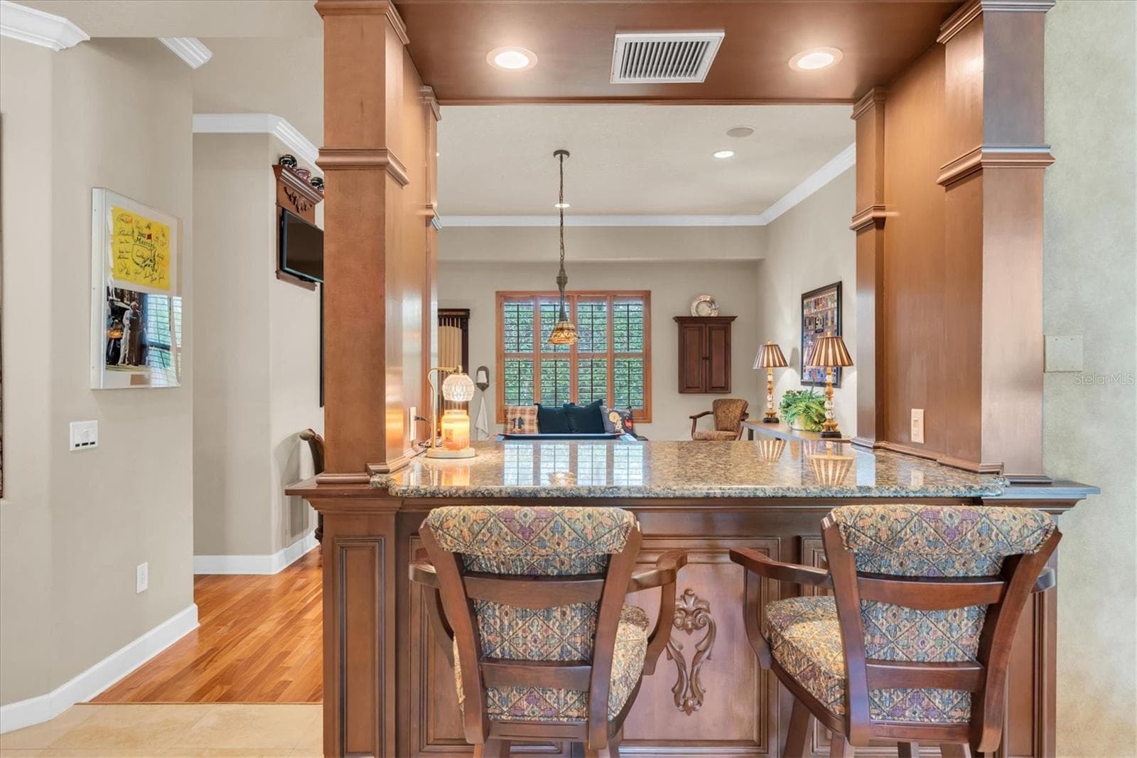 Bar area - 2861 ROEHAMPTON CLOSE, TARPON SPRINGS