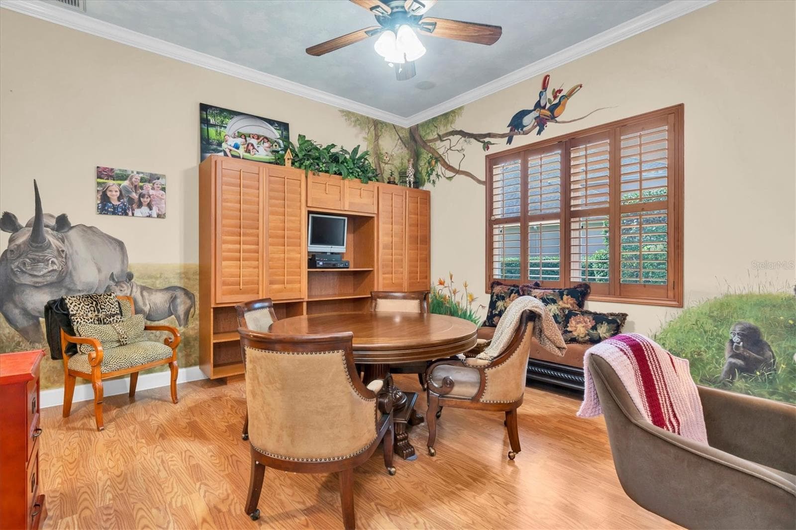 Office/Bedroom with 2 closets on 1st floor - 2861 ROEHAMPTON CLOSE, TARPON SPRINGS