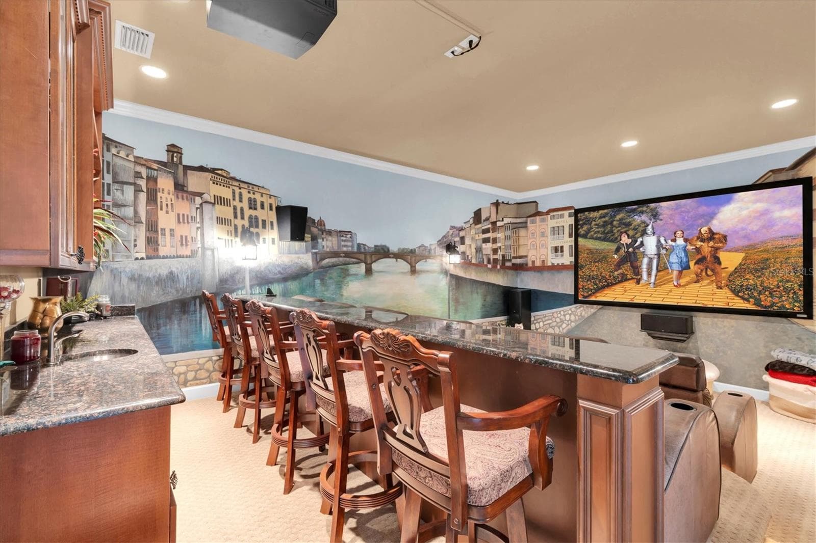 Media Room - 2861 ROEHAMPTON CLOSE, TARPON SPRINGS